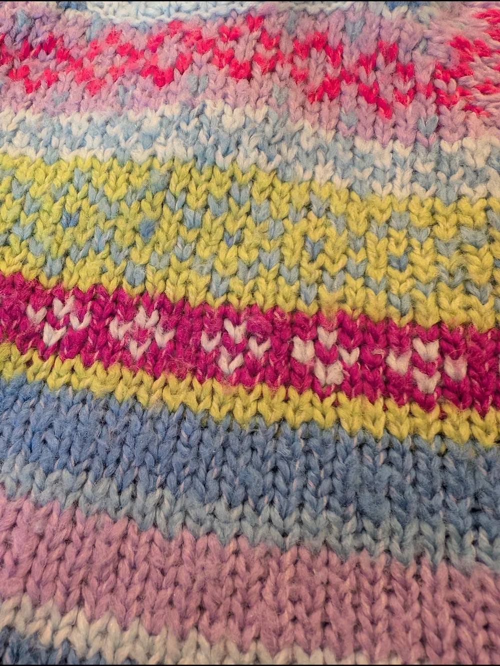 Vintage The Children's Place 18M Multicolor Striped Mockneck Sweater